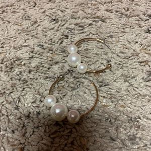 Baublebar Pearl Hoops